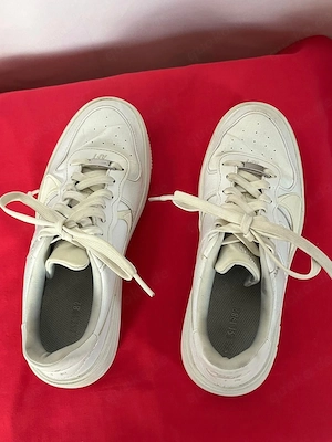 Nike Air Force 1 PLT.AF.orm Triple white Gr. 38,5 weiß