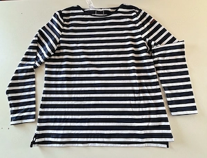 Sweatshirt Damen Größe 46 Streifen Gestreiftes langarm Shirt