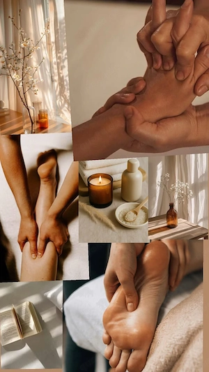 Entspannende Wellness-Massage bei Ihnen zu Hause