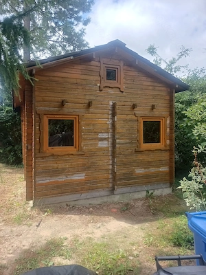 Gartenblockhaus 