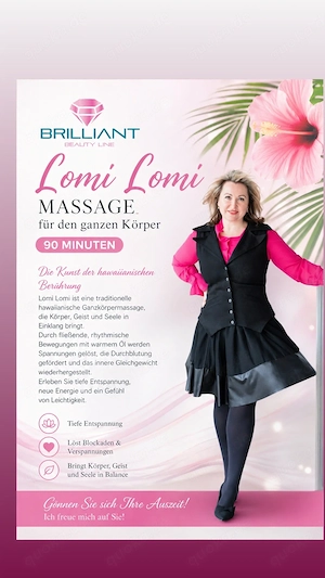 Massage Angebote für Sie & ihn Lomi Lomi Ganze Körper Massage 