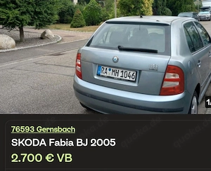 Skoda Fabia EZ 2005
