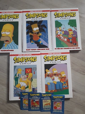 simpsons comic Kollektion für samler 