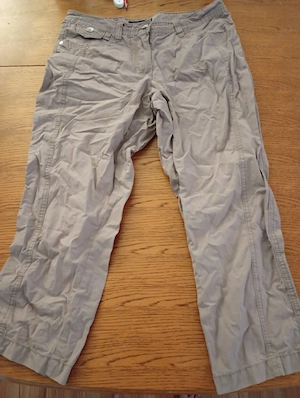 Caprihose braun-grau 3 4 38 Bonita