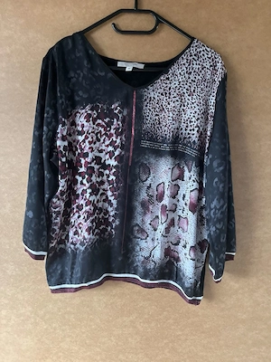 Langarmshirt Damenshirt Leichtes Shirt GR 42