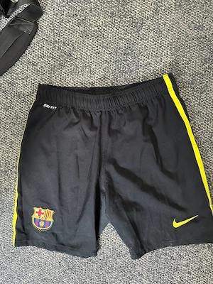 Nike Shorts - Fußballhose - Fußballshorts - schwarz - Gr. 146 FCB Barcelona