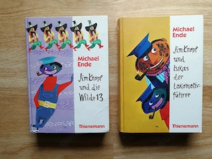 Jim Knopf und Lukas der Lokomotivführer - Band 1 und 2 - Michael Ende - 1995 - HC