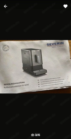 kaffeevollautomat severin zu verkaufen 