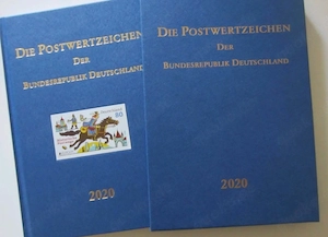 Postwertzeichen BRD Jahrbuch 2020 Briefmarken postfrisch Deutschland