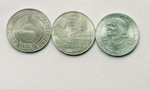 3x 100 Schilling Silbermünze Münze Gedenkmünze