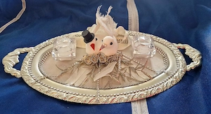 Ringablage, Hochzeitskorb