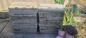Waschbetonplatten