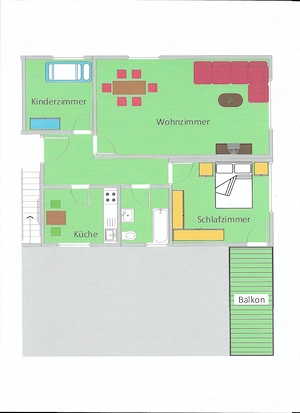 3 Zi Wohnung von priv. zu vermieten