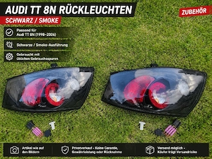 Audi TT 8N Rückleuchten smoke