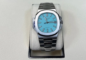 Men watch new with box