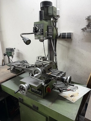 Fräsmaschine EMCO FB-2 mit Unterschrank, gebraucht
