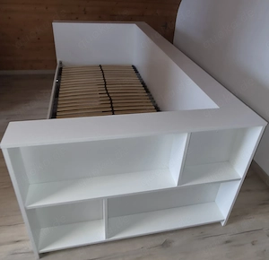 Jugendbett 90*200 mit Regal und Schubladen
