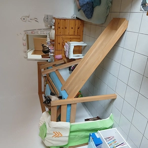 Kinderbett mit Rutsche  kostenlos