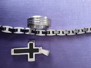Schmuckset Edelstahl