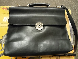 Karl Bree Echt Ledertasche  Aktentasche