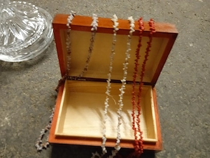 Muschelketten mit schatulle 