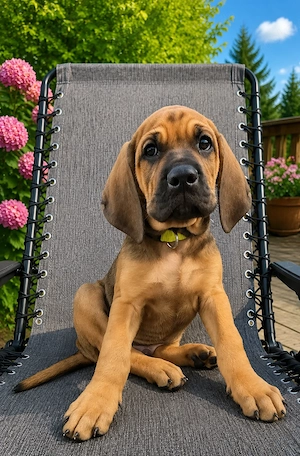 Rhodesian Ridgeback Weimaraner Mischlings Welpen