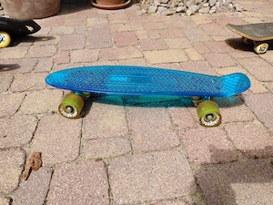 Skateboard "Ridge" (Penny-Board), blau
