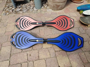 Waveboard rot, sehr gut erhalten