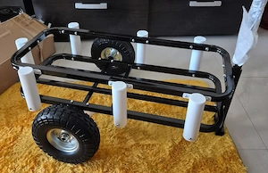 Angelrutenwagen für 7 Ruten