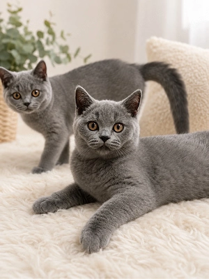 Britisch Kurzhaar Katerchen suchen ihr Für Immer Zuhause mit Stammbaum , Bkh kitten Blue