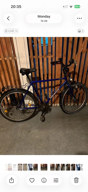 Fahrrad abzugeben, Kette defekt, sonst guter Zustand