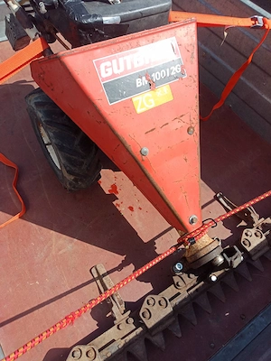 Gutbrod Balkenmäher Hochgrasmäher BM 100 2G Bastlerobjekt   Ersatzteilträger