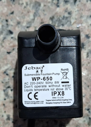 Teichpumpe 220 - 240 V 8 Watt
