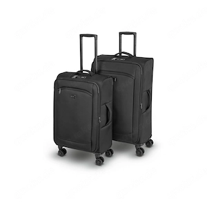 TOPMOVE Koffer Set Softcase M und XL 62 69 L und 96 108 L erweiterbar