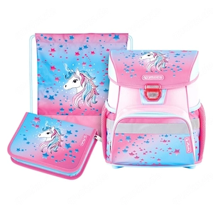 HERLITZ Schulranzen Loop Plus 3 teilig Unicorn