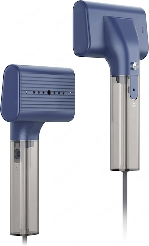 Tragbar 2-in-1 Steamer Bügeleisen und Dampfglätter 1200W Dampfbürste Hand-Dampfglätter