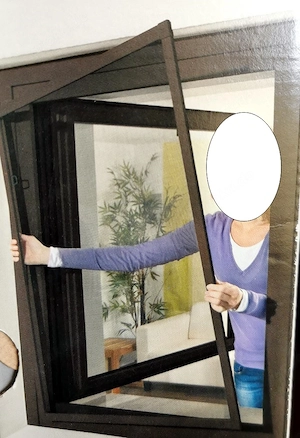 Powerfix Alu Insektenschutz Fenster Gitter 130 x 150 cm neu