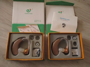 Neue Hörgeräte mit Batterie