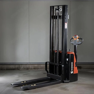 Elektro Hochhubwagen 1200kg Hubhöhe: 2,5m | Stapler | Hubwagen
