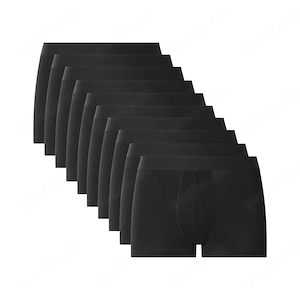 esmara MEN Herren Boxer 10 Stueck 7 XL schwarz
