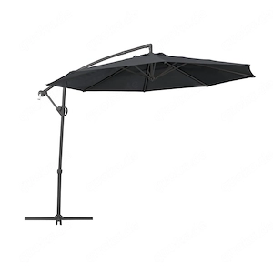 LIVARNO Ampelschirm,  300 cm, anthrazit