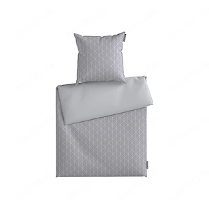 Michalsky Bettwaesche aus Satin 155 x 220 cm grau
