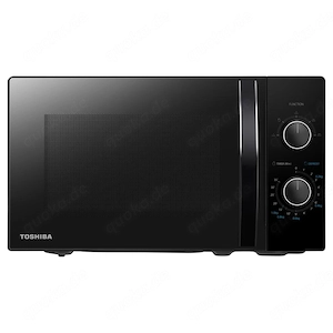 TOSHIBA Standmikrowelle  MWP-MM20P(BK)  Kompakte Mikrowelle mit manueller Bedienung