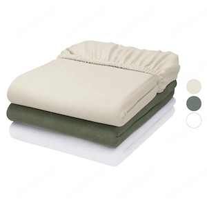 LIVARNO  Jersey-Spannbettlaken, 180 - 200 x 200 cm