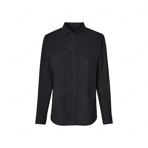 esmara Damen Bluse mit Leinen 46 schwarz