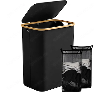 Ribelli W schekorb, 156 L, schwarz Beschreibung Herausnehmbarer W schesack f r einfaches und