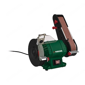 PARKSIDE  Standbandschleifer PSBS 240 C2, 240 W Eigenschaften Zur Bearbeitung von Metall, Holz und