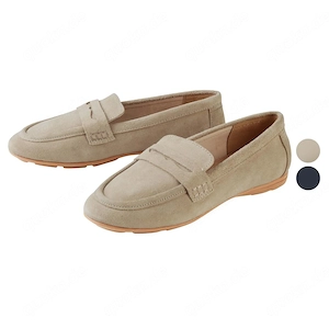 esmara Damen Slipper mit Lederdecksohle