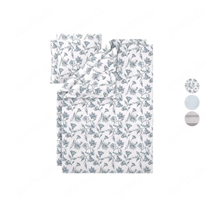 LIVARNO Renforce Bettwaesche Set 4 teilig 135 x 200 cm