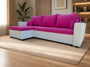 Ecksofa ASTON | Schlaffunktion | Seitenwahl flexibel